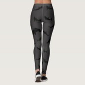 Leggings requin-taupe gris océan (Dos)