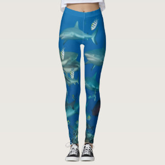 Leggings Requins de corail