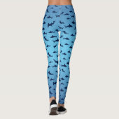 Leggings Requins et requins à tête de marteau (Dos)