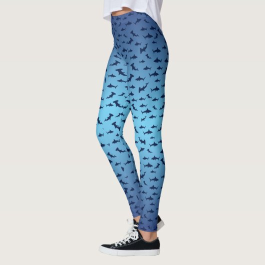 Leggings Requins et requins à tête de marteau (Gauche)