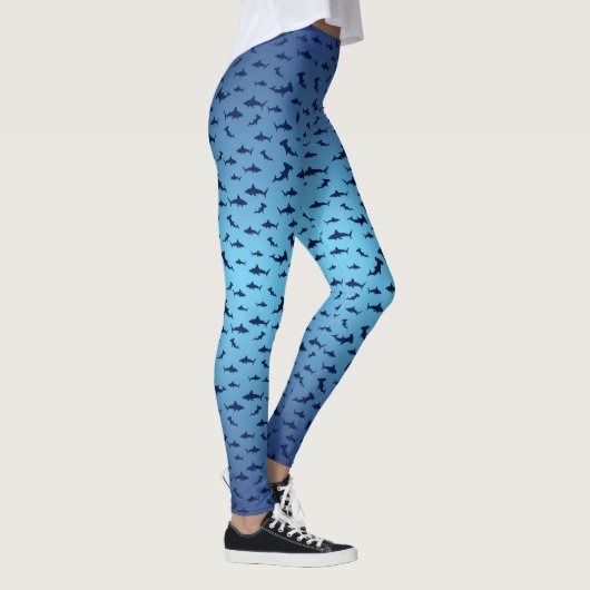 Leggings Requins et requins à tête de marteau (Droite)