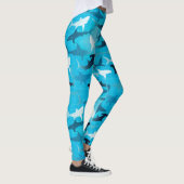 Leggings requins ! - guêtres (Droite)