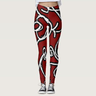 Leggings Réserves ethniques Conception d'impression
