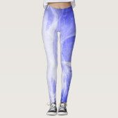 Leggings Résilience luminescente Bleu (Devant)