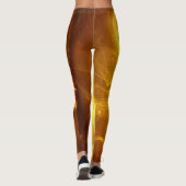 Leggings Résilience luminescente orange (Dos)