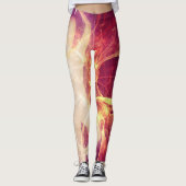 Leggings Résilience luminescente violet (Devant)