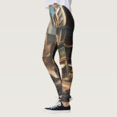 Leggings Résilience urbaine : un aperçu de l'avenir (Gauche)