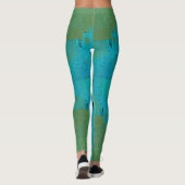 Leggings Résonance Aqua (Dos)