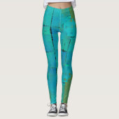 Leggings Résonance Aqua (Devant)