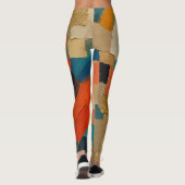 Leggings Résonance géométrique (Dos)