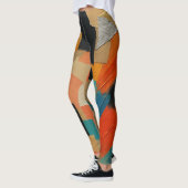 Leggings Résonance géométrique (Gauche)