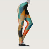 Leggings Résonance géométrique (Droite)