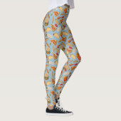 Leggings Restauration rapide Aliments en boîte Pizza Burger (Droite)