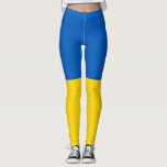 LEGGINGS RESTEZ AVEC L'UKRAINE !<br><div class="desc">Portez les couleurs du drapeau ukrainien en solidarité avec leur cause PAIX !</div>