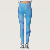 Leggings Résumé bleu (Devant)