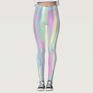 Leggings résumé coloré lumineux