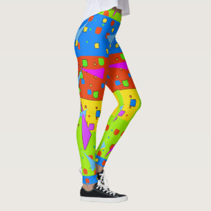 Leggings Résumé Formes Style de verre de tôle,