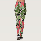 Leggings Résumé Formes Style de verre de tôle, (Dos)