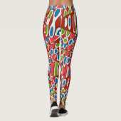 Leggings Résumé Formes style Matisse, (Dos)