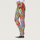 Leggings Résumé Formes style Matisse, (Gauche)