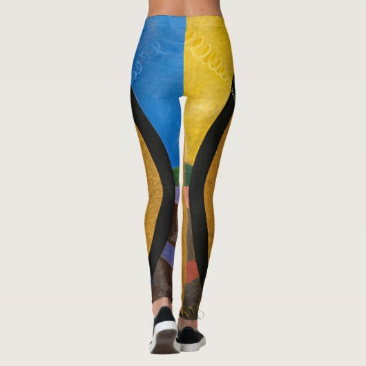 Leggings Retable, Groupe X, No 3 par Hilma af Klint (Dos)