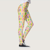 Leggings Retourner les pattes Motifs (Droite)