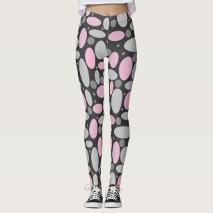 Leggings rétro, années 60, pois