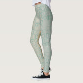 Leggings Rétro Aqua (Gauche)