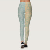 Leggings Rétro Aqua (Dos)