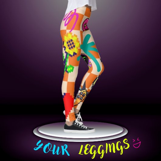 Leggings Retro Arcade Vibes