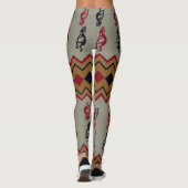 Leggings Rétro de Southwest (Dos)