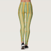Leggings Retro Diamonds et Triangles (Dos)
