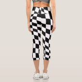 Leggings rétro en tableau de bord Y2K Capri (Verso)