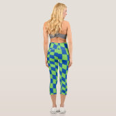 Leggings rétro en tableau de bord Y2K Capri (Verso)