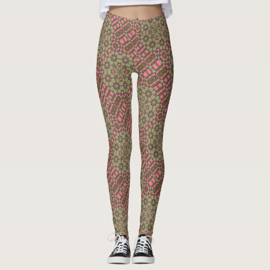Leggings Retro Fairy Princesse Satin (Devant)