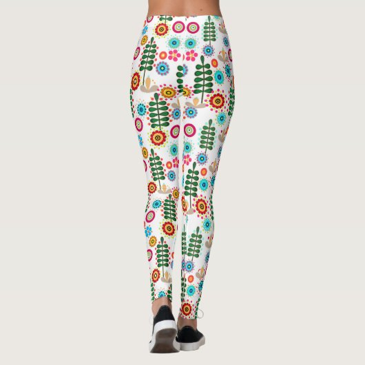 Leggings Rétro, Flower Patch (Dos)