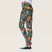 Leggings Rétro, Flower Patch (Gauche)