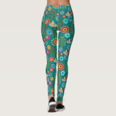Leggings Rétro, Flower Patch (Dos)