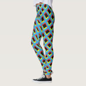 Leggings "Retro Geo Motif" (Gauche)