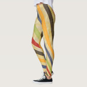 Leggings Retro Grunge Stripes + vos idées (Gauche)
