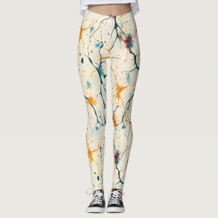 Leggings Rétro Hippsychedelique 70s 60s Hip