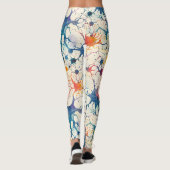 Leggings Rétro Hippy Psychedelique 60s 70s (Dos)