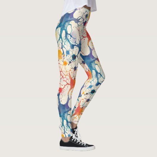 Leggings Rétro Hippy Psychedelique 60s 70s (Droite)