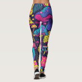 Leggings Rétro Hippy Psychédélique 70s 60s (Dos)