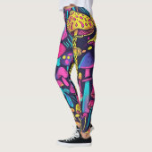 Leggings Rétro Hippy Psychédélique 70s 60s (Gauche)