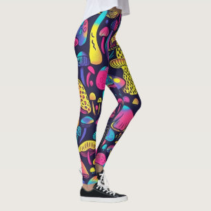 Leggings Rétro Hippy Psychédélique 70s 60s