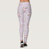 Leggings Rétro modèle floral de ressort (Dos)