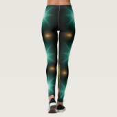 Leggings rétro modernes élégants (Dos)