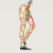 Leggings Rétro motif d'abrégé sur style (Droite)