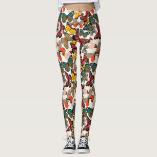 Leggings Rétro motif floral 7